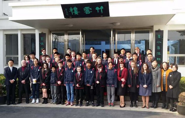 Image of Students amazed by trip to China