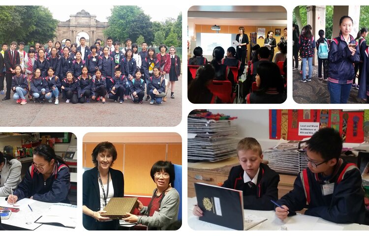 Image of Chinese students return to The Birkenhead Park School